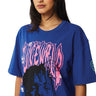 Juice WRLD Crack Print Oversized T-shirt - BonkersCorner