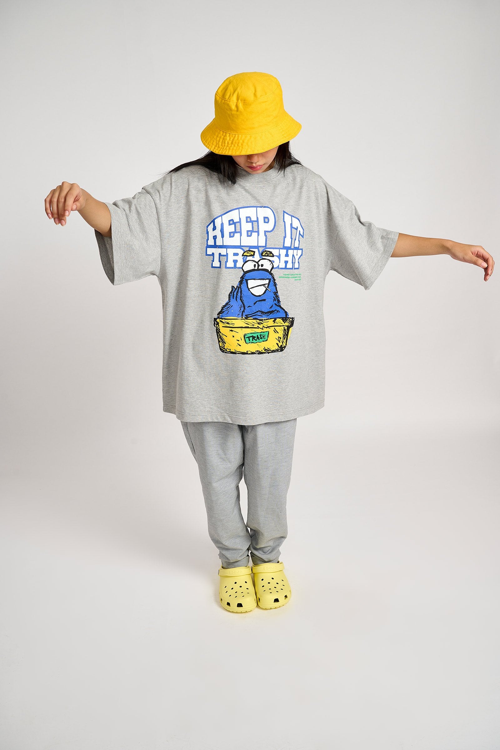 Keep It Trashy Oversized T-Shirt - BonkersCorner