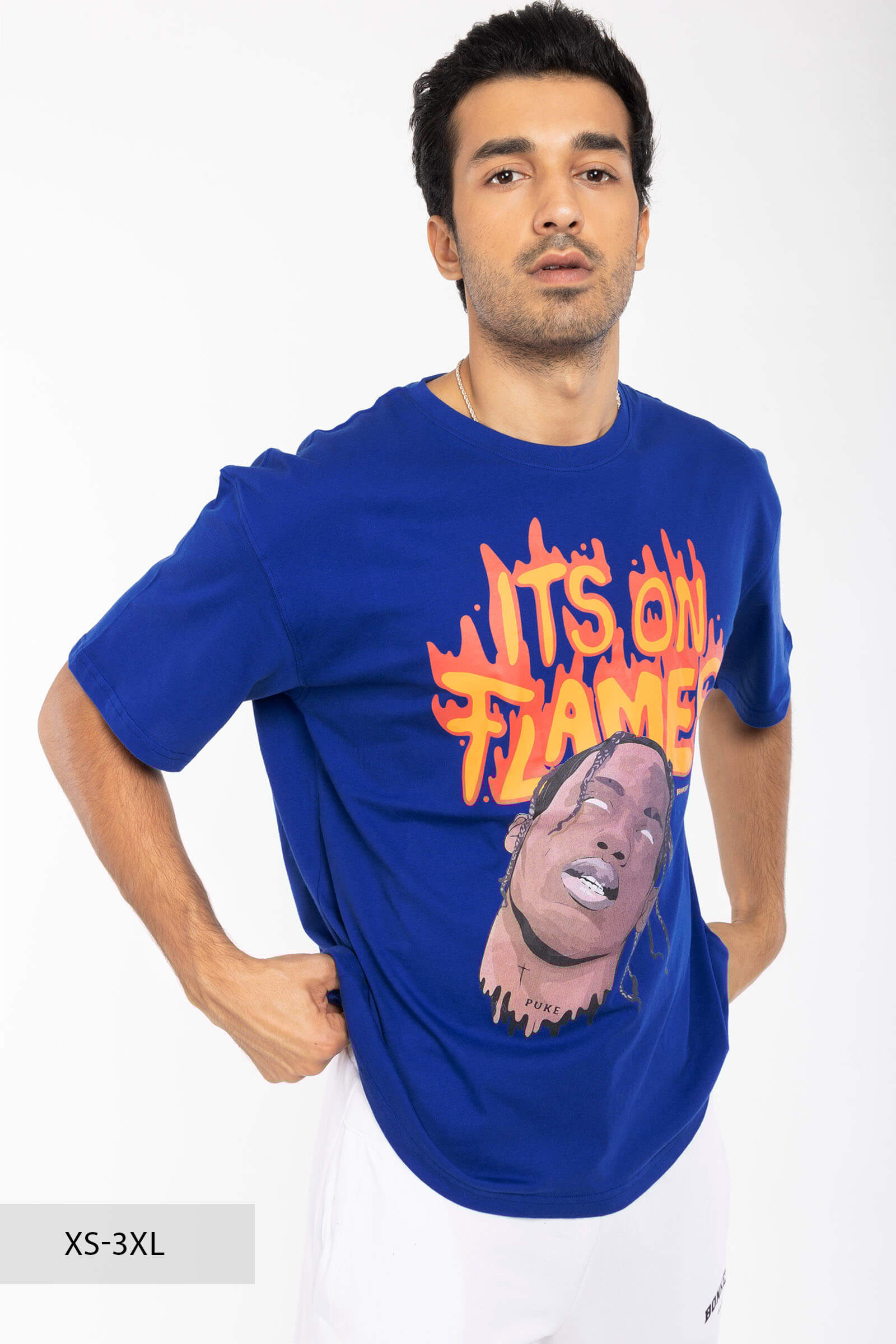 La Flame Oversized T-shirt - BonkersCorner