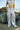 Light Grey Satin Utility Pants - BonkersCorner