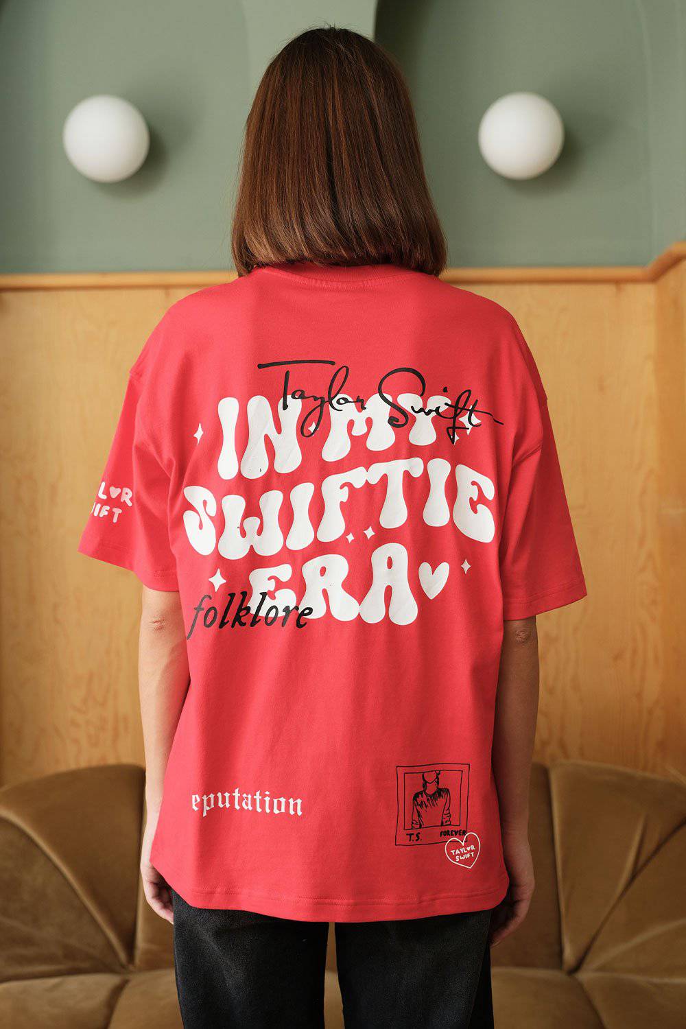 Lover Red Oversized T-shirt - BonkersCorner