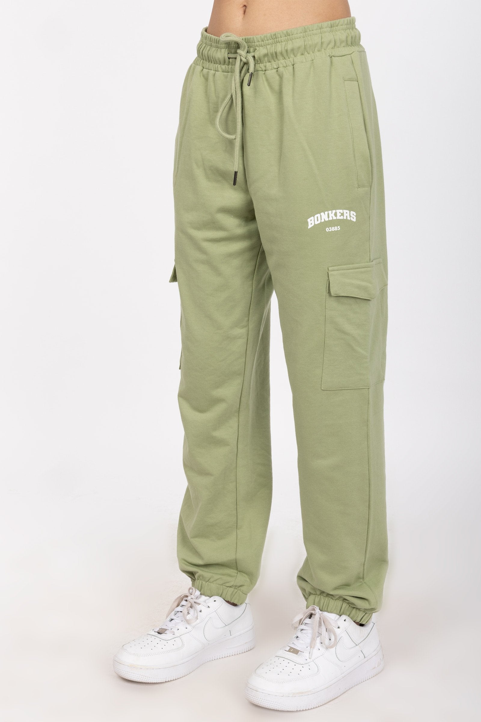 Matcha Cargo Pants - BonkersCorner