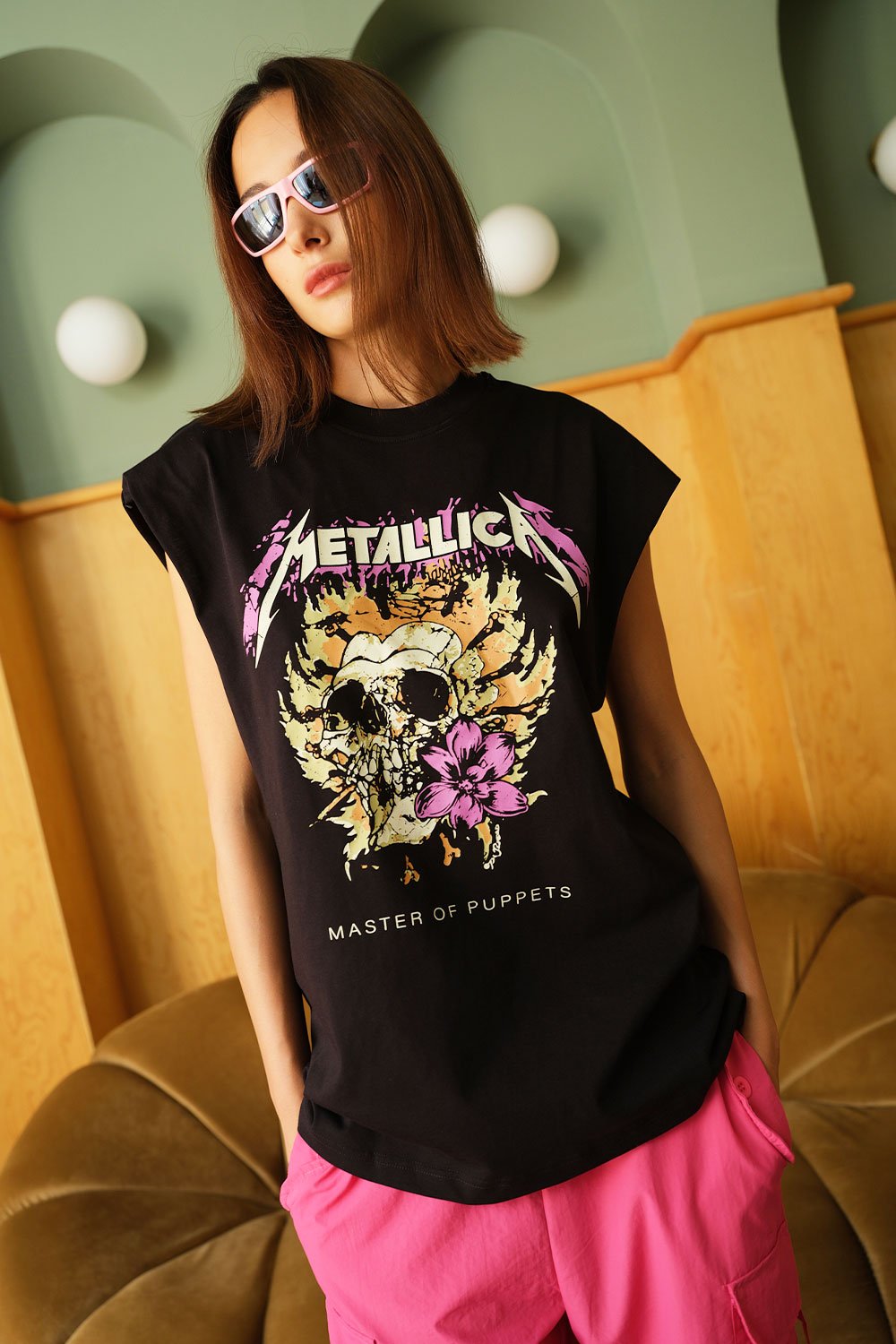 Metallic Vest Tank - BonkersCorner