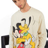 Mickey & Pluto Oversized Sweatshirt - BonkersCorner