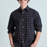 Midnight Green Check Shirt - BonkersCorner