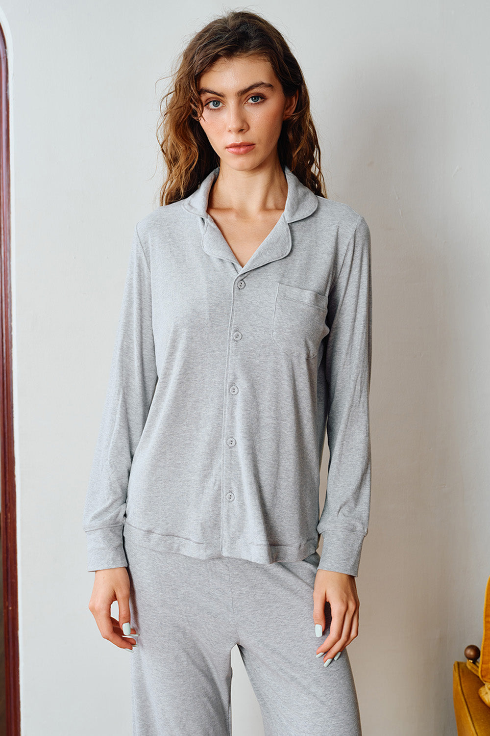 Moon Grey Pyjama Set - BonkersCorner