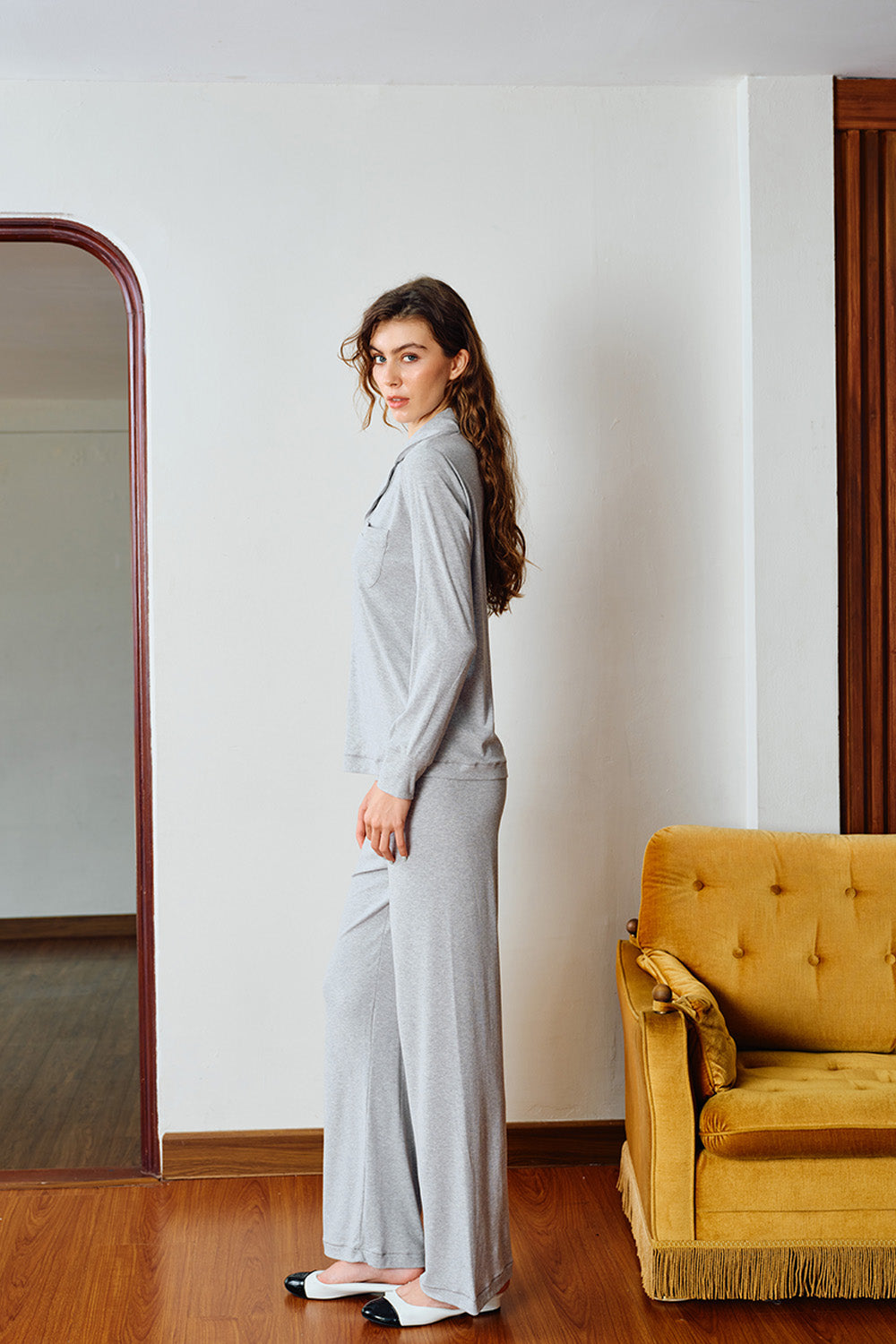 Moon Grey Pyjama Set - BonkersCorner
