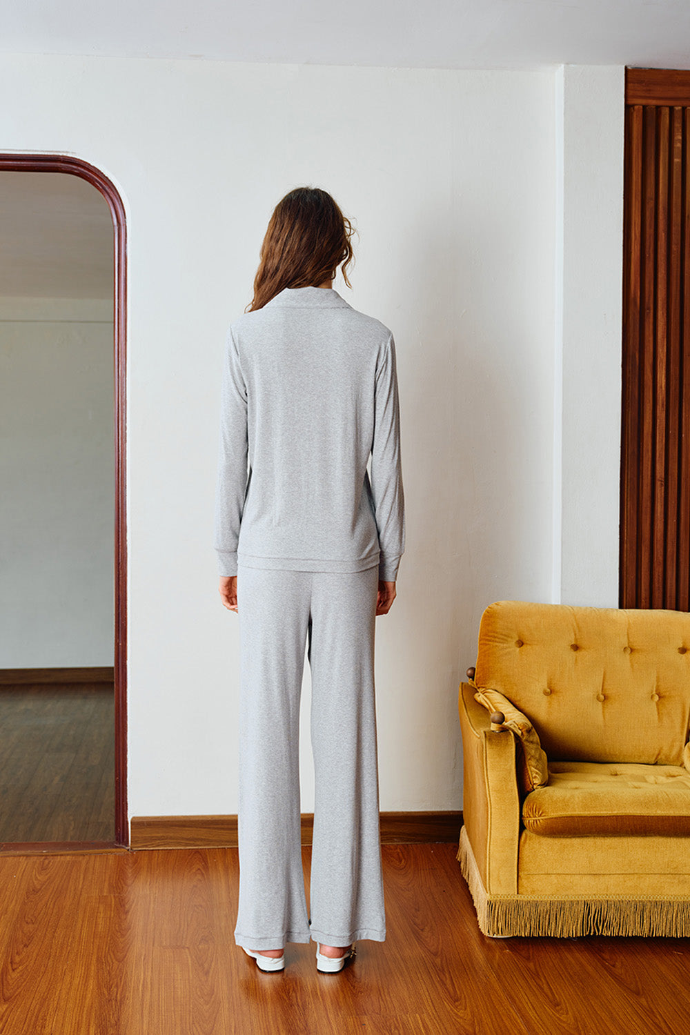 Moon Grey Pyjama Set - BonkersCorner
