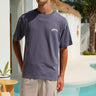 Moonlight Blue 100% Supima Cotton Oversized T-shirt - BonkersCorner