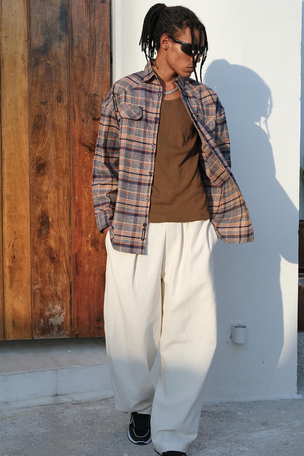 Multi Colour Oversized Shirt - BonkersCorner