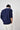 Navy Blue Collared Sweatshirt - BonkersCorner