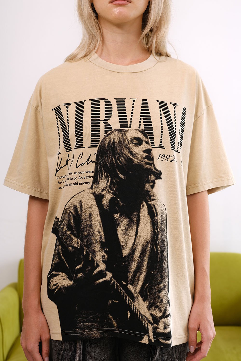 Buy Nirvana Oversized T-shirt BonkersCorner - Main Image