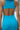 Ocean Blue Highneck Polyamide Backless Dress - BonkersCorner