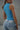 Ocean Blue Polyamide Square Neck Top - BonkersCorner