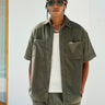 Olive Corduroy Shirt - BonkersCorner