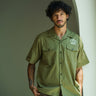 Olive Utility Heavyweight Shirt - BonkersCorner