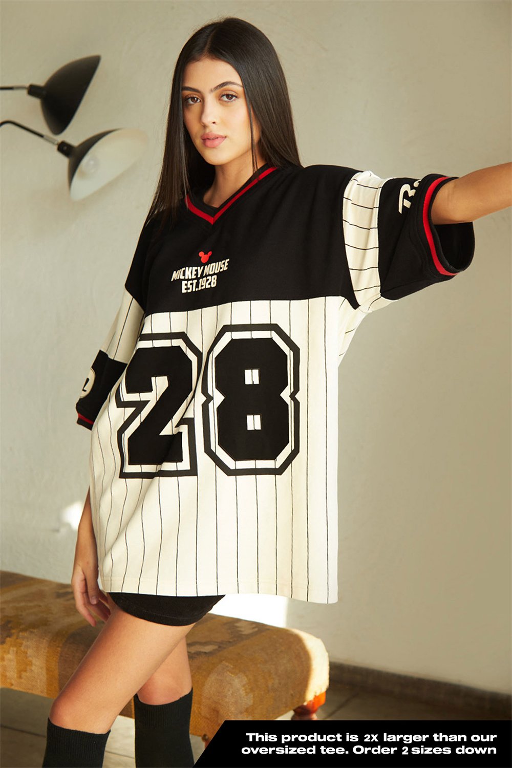 Original Mickey Oversized Jersey - BonkersCorner