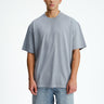 Pastel Blue Heavyweight Faded T-shirt - BonkersCorner