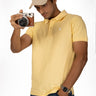 Pastel Yellow Polo - BonkersCorner