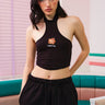 Peace Hello Kitty Halter Neck Top - BonkersCorner