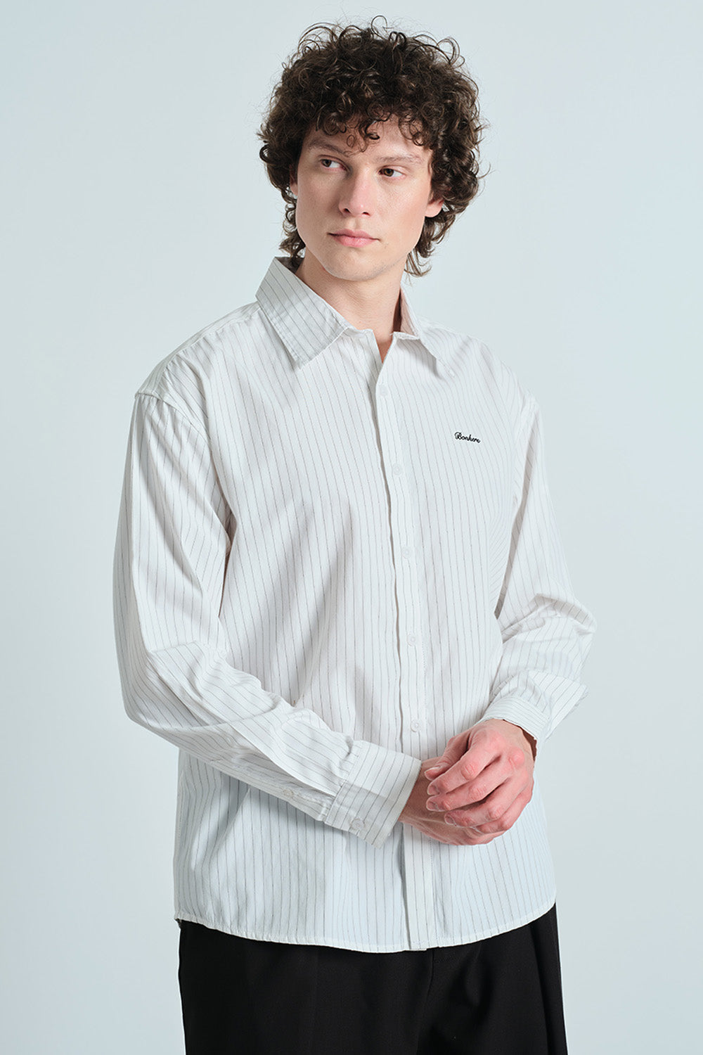 Pearl Relaxed Stripe Shirt - BonkersCorner