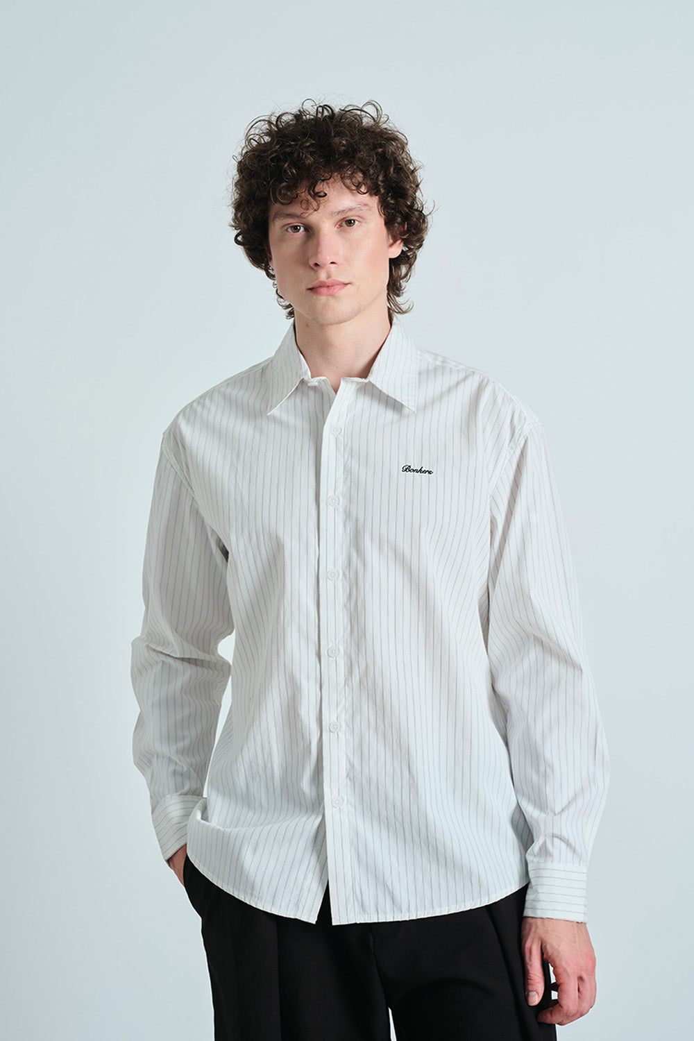 Pearl Relaxed Stripe Shirt - BonkersCorner
