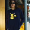 Pika Pika Navy Blue Sweatshirt - BonkersCorner