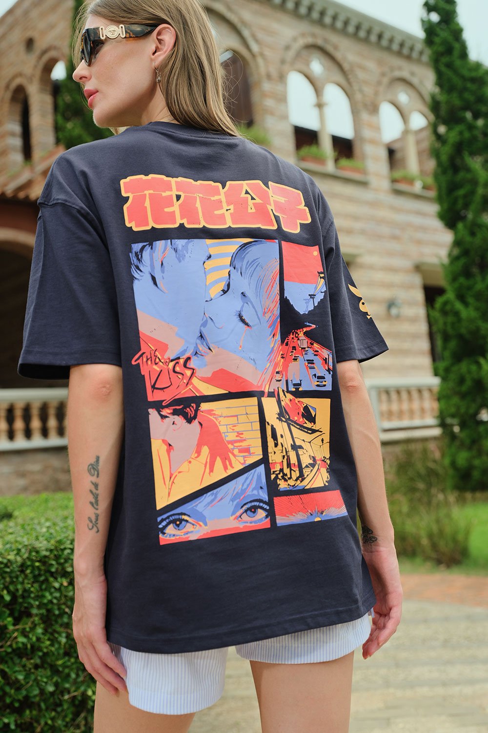 Playboy Colourway Oversized T-shirt - BonkersCorner
