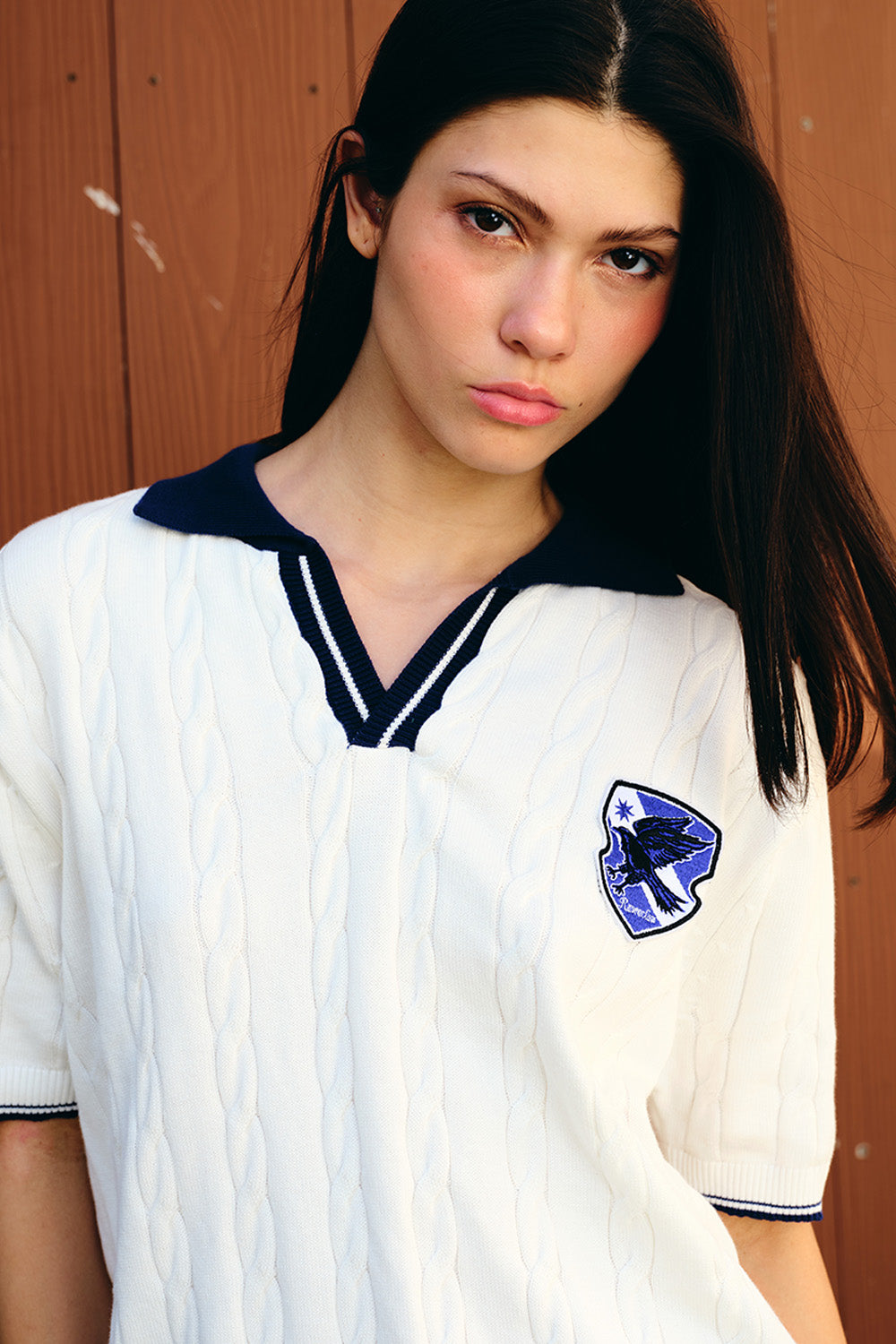 Ravenclaw Legacy Cable Knit Polo