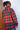 Red-Blue Checkered Oversized Shirt - BonkersCorner