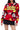 Red Mickey Mouse Oversized Sweatshirt - BonkersCorner