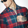 Red Plaid Regular Fit Shirt - BonkersCorner