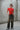 Red Polyamide Fitted T-Shirt - BonkersCorner