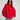 Red Signature Oversized Heavyweight Hoodie (Fleece) - BonkersCorner