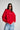 Red Signature Oversized Heavyweight Hoodie (Fleece) - BonkersCorner