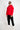 Red Signature Oversized Heavyweight Hoodie (Fleece) - BonkersCorner