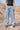 Regular Blue Wide Leg Straight Jeans - BonkersCorner