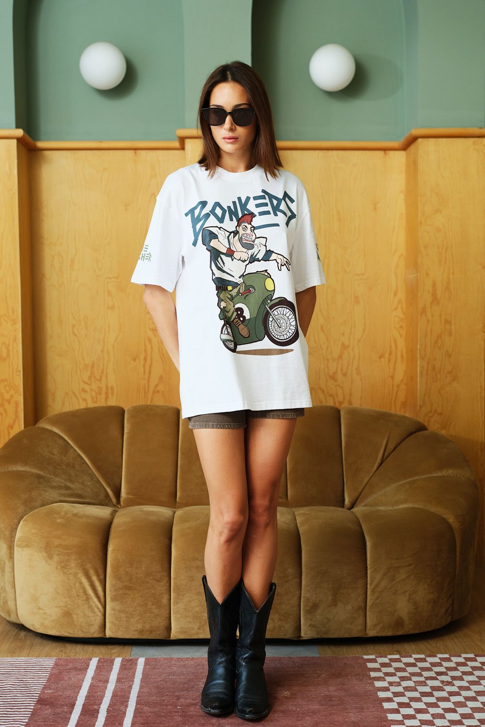 Road Rash Oversized T-shirt - BonkersCorner