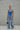 Royal Blue Polyamide Square Neck Top - BonkersCorner