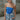 Royal Blue Polyamide Tube Top - BonkersCorner