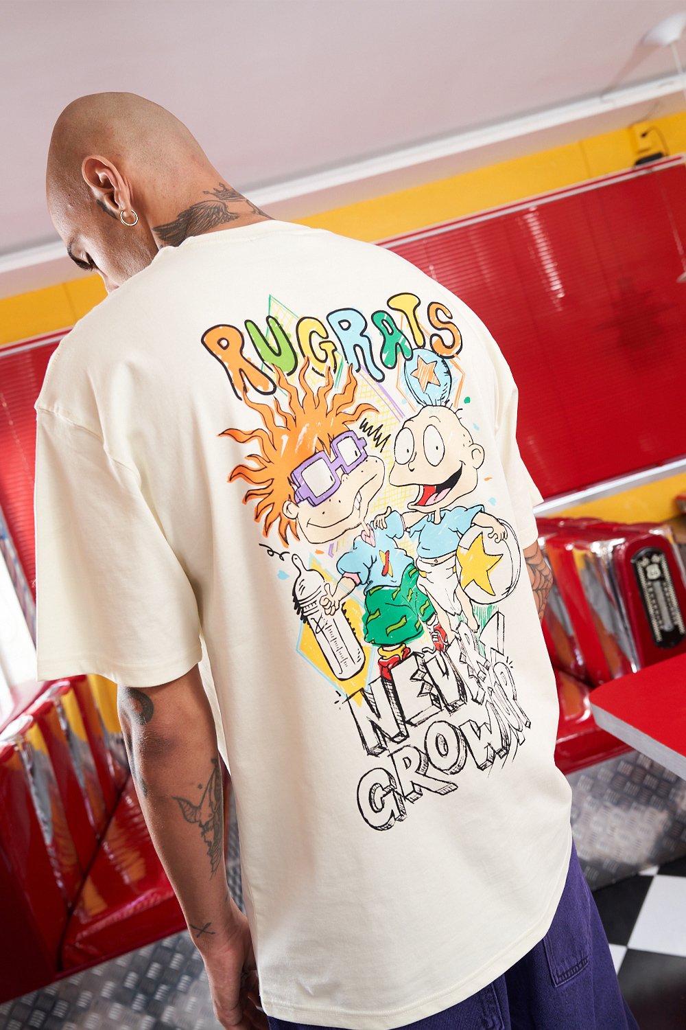 Rugrats - Never Grow Up Oversized T-Shirt