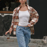 Rusty Cream Oversized Shirt - BonkersCorner