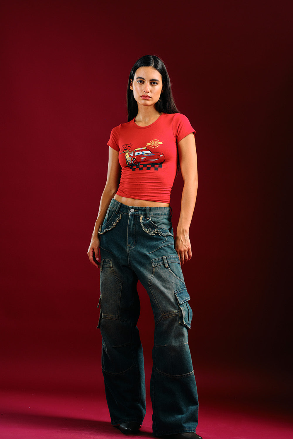 Route 66 Baby Tee - BonkersCorner
