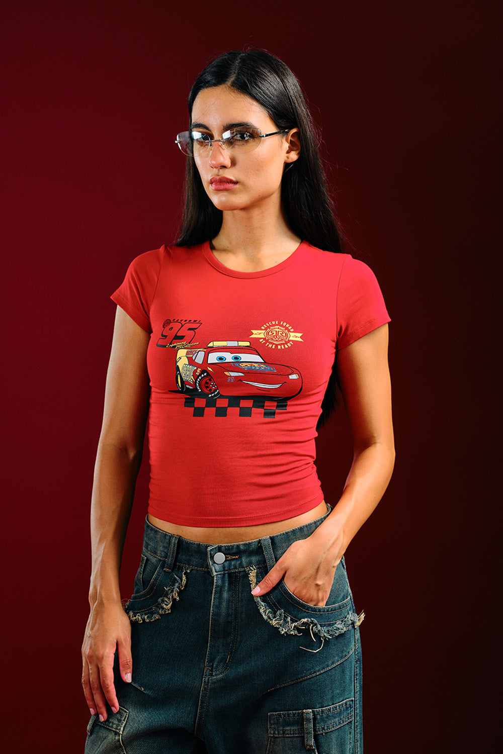 Route 66 Baby Tee - BonkersCorner