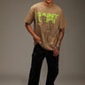 Saint Luci Beige Oversized T-shirt - BonkersCorner
