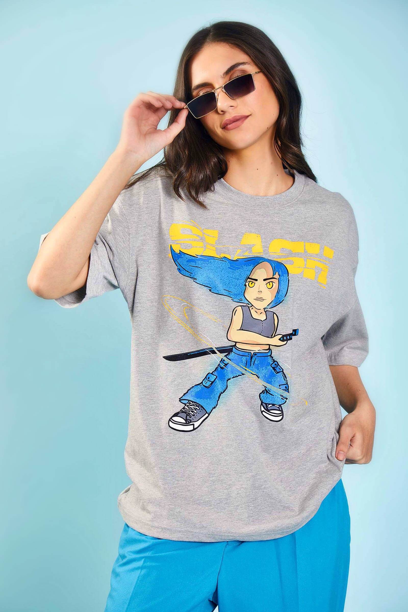 Slash Oversized T-Shirt - BonkersCorner