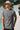Slate Grey 100% Supima Cotton Relaxed Fit T-shirt - BonkersCorner