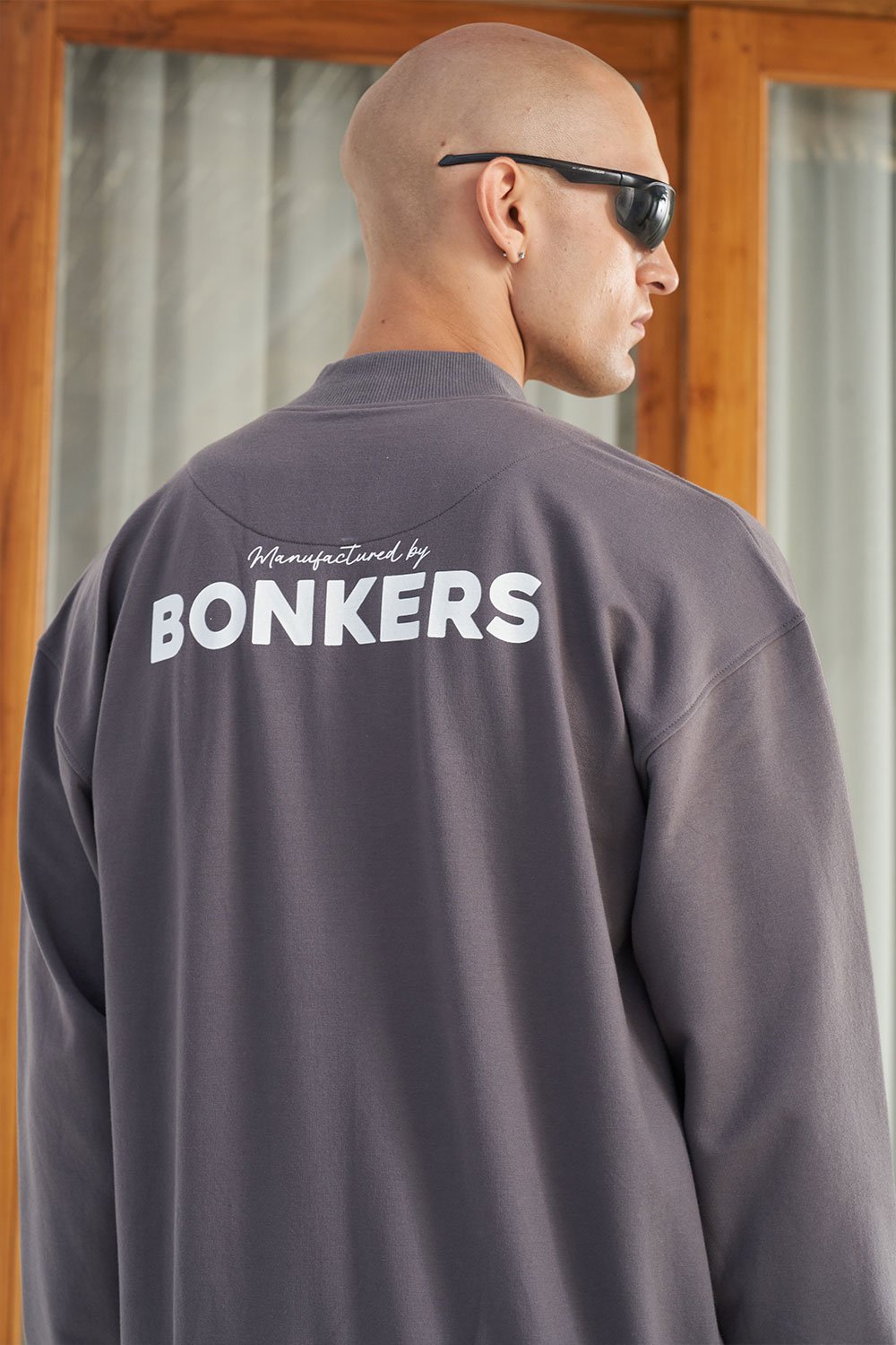Smokey Grey Zipper Jacket - BonkersCorner
