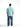 Solid Aqua Soft Jersey Oversized T-shirt - BonkersCorner