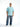 Solid Aqua Soft Jersey Oversized T-shirt - BonkersCorner